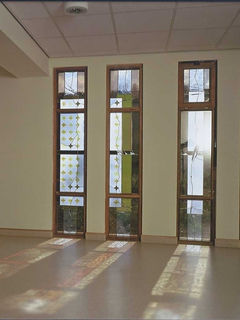 Ontworpen glasraam — Woonzorgcentrum Den Olm