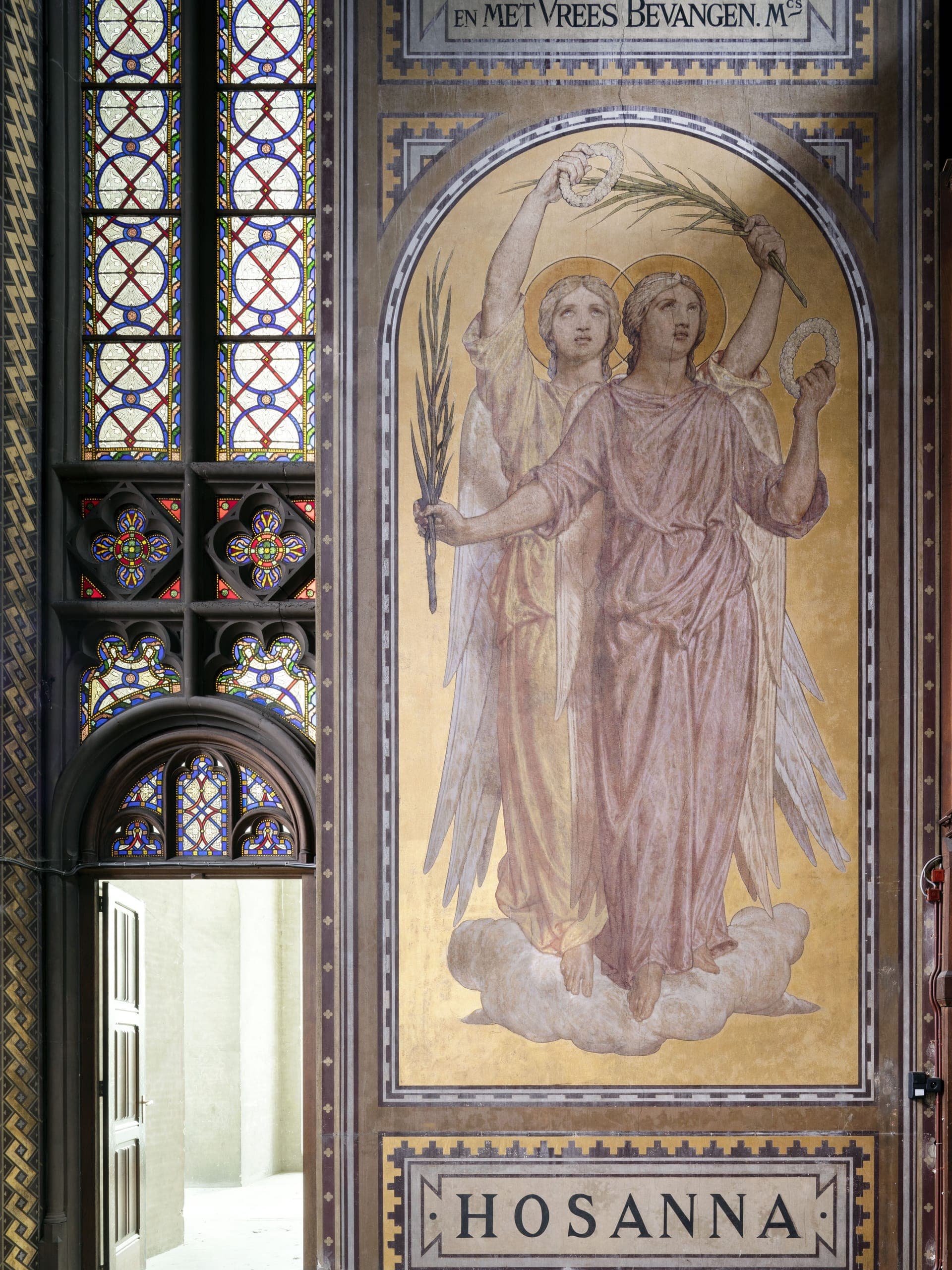 Glasraam — Sint-Annakerk Gent