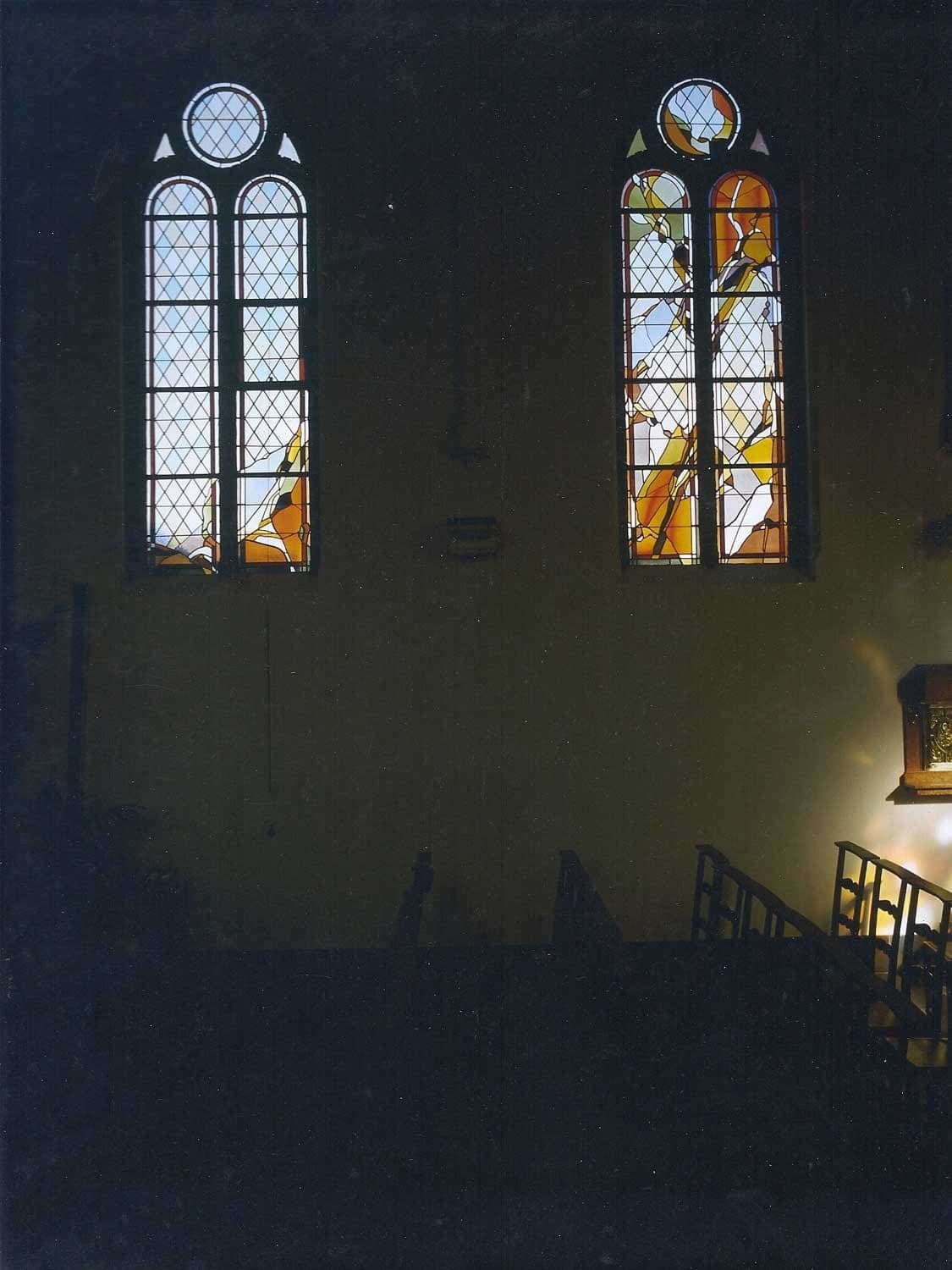 Glasraam — Sint-Godelievekerk, Heule-Watermolen