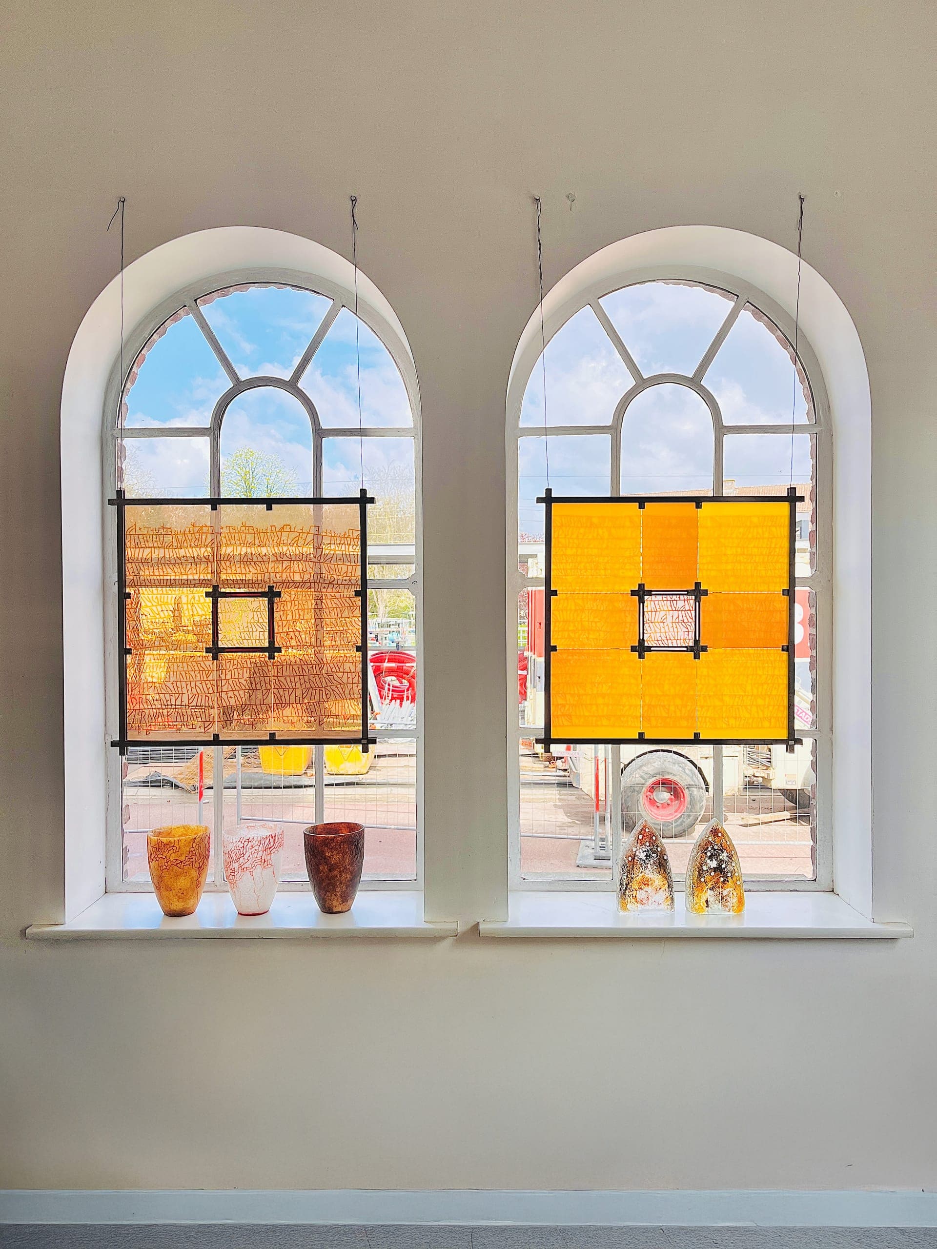 Glasraam — Voorzetramen, Atelier De Pinte