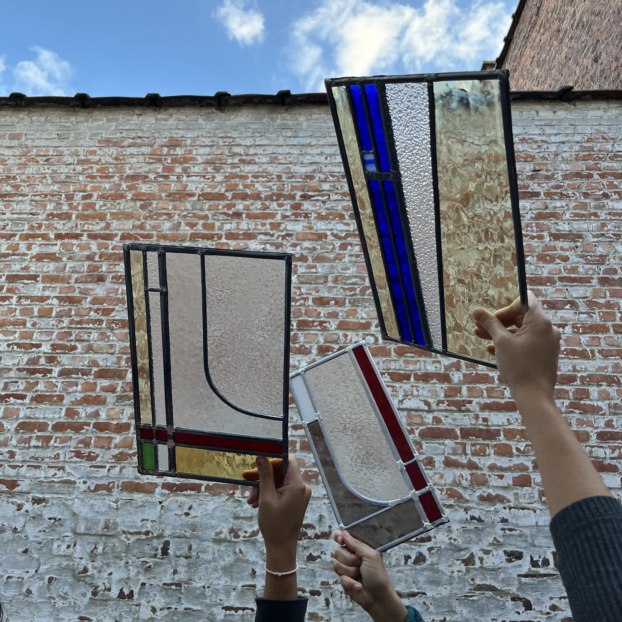 Dagworkshop glas-in-lood in het atelier