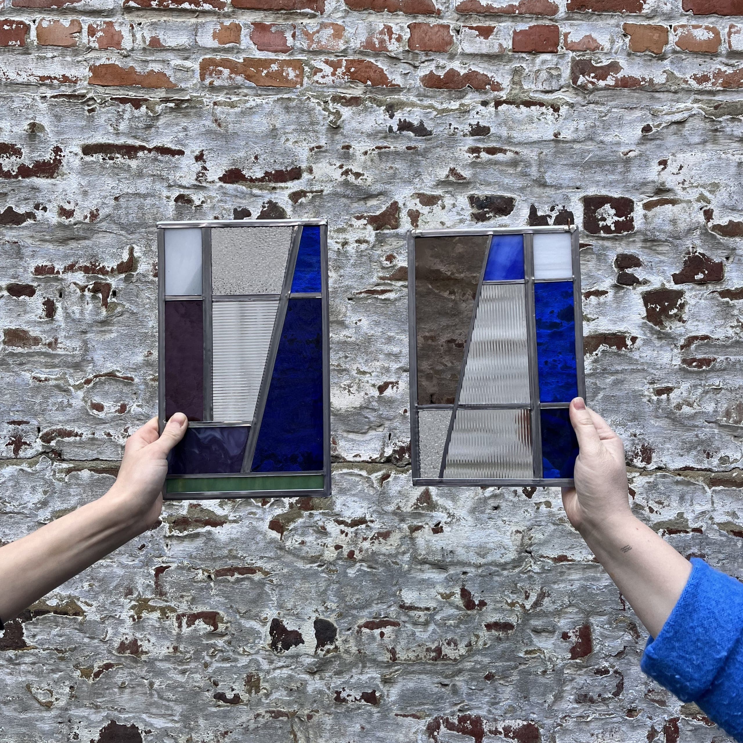 Avondworkshop glas-in-lood in het atelier